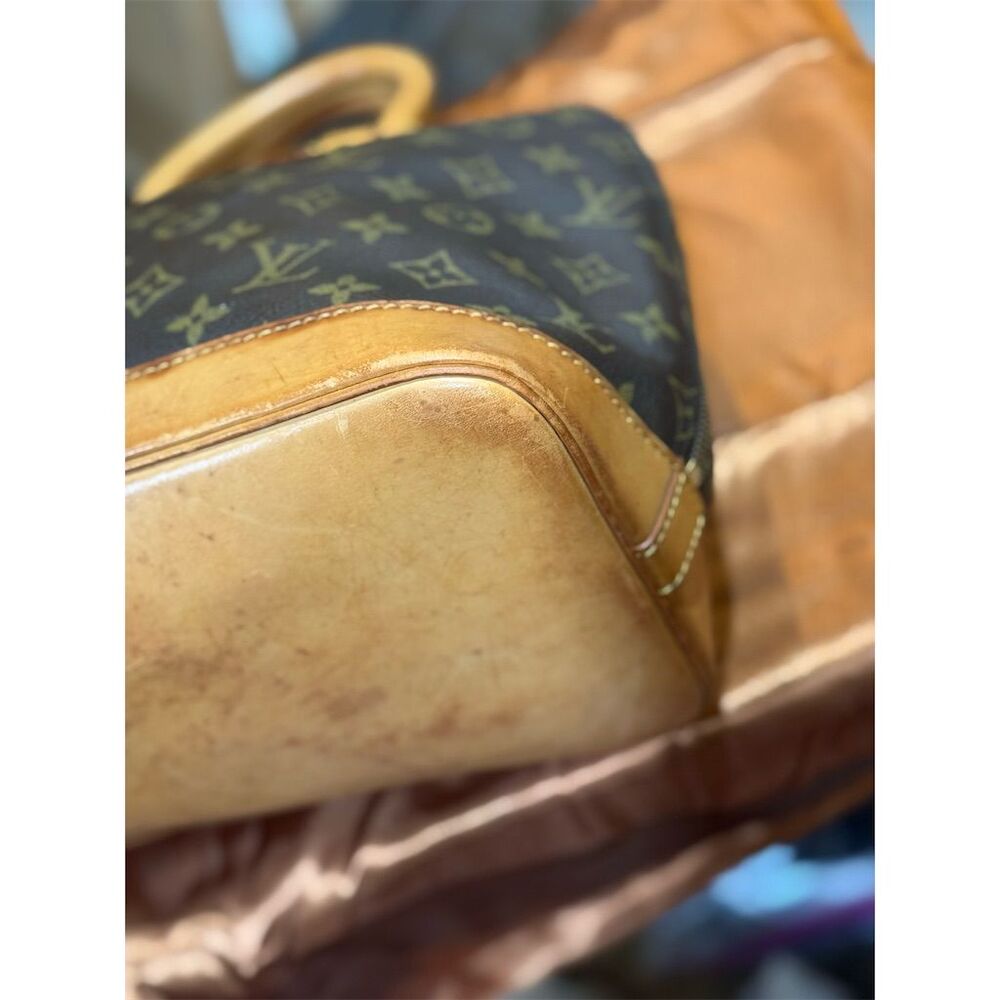 Louis Vuitton Monogram Alma PM Vintage 1994 Satchel Bag Brown with dust bag - Picture 15 of 16